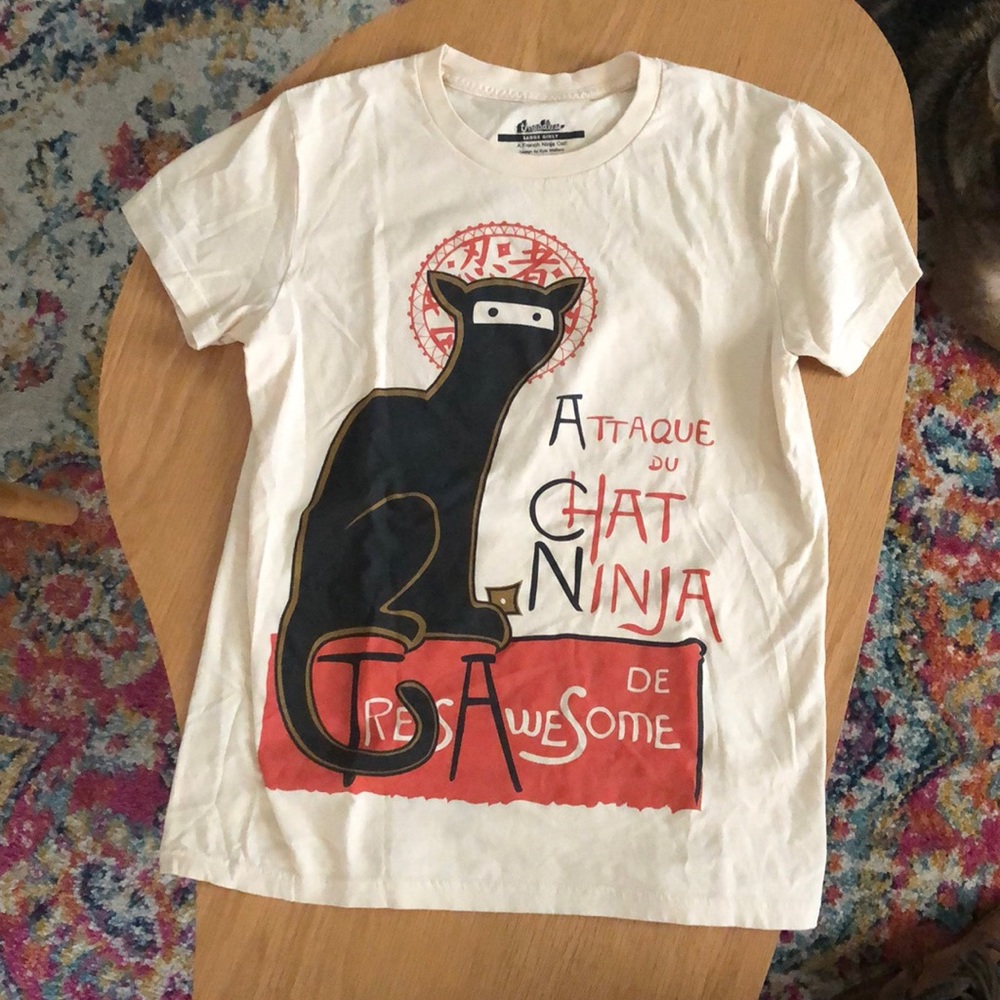 Threadless Ninja Cat Tee